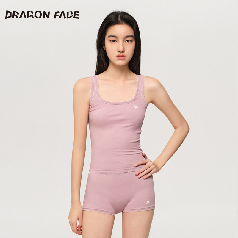 【明星同款】龙脸 DRAGON FACE 花边平角短裤