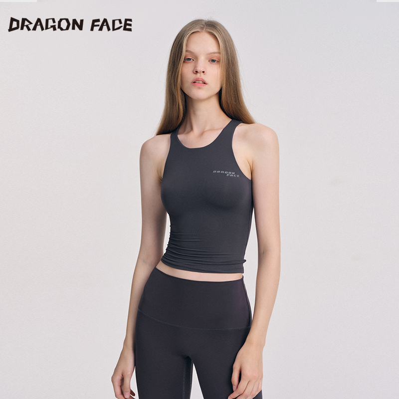 【明星同款】龙脸DRAGON FACE皮肤修身背心百搭休闲吊带