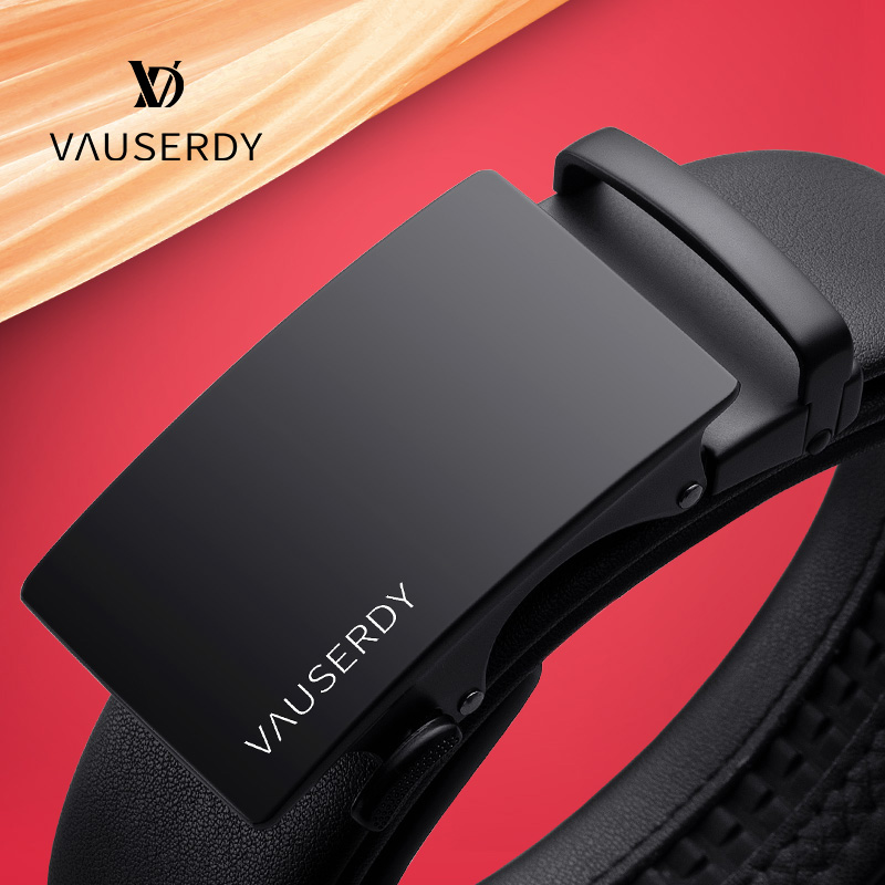 英国VAUSERDY范赛迪男士皮带纪念日送男友真皮腰带实用生日礼物