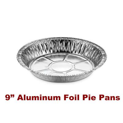 Aluminum Foil Pie Pans Cake Tins Round Disposable Containers