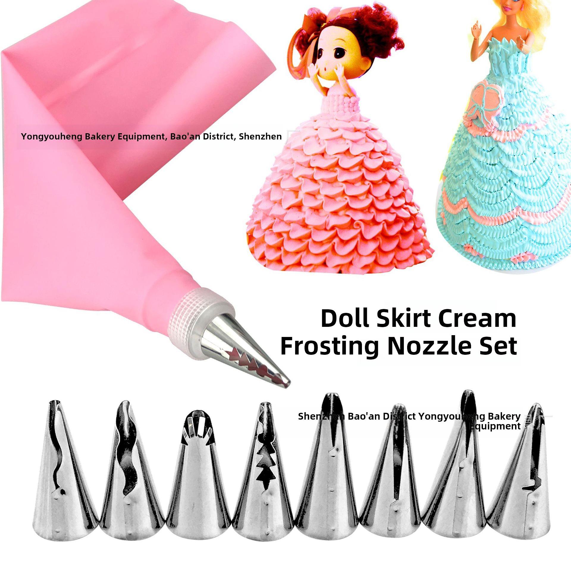 蛋糕喷嘴，糖霜，奶油，糕点袋装饰工具