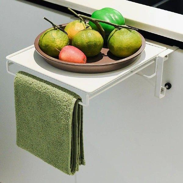 Cabinet Door Organizer Convenient Countertop Rack for
