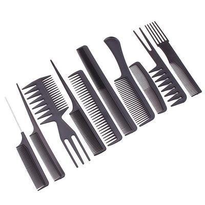 Beauty tools hair comb 10 sets Foreign trade Combs Makeup co