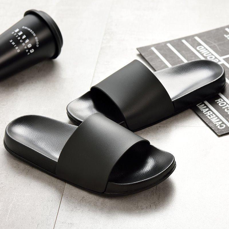 mens home house slippers flip flops防滑软底沙