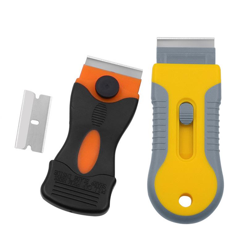 Glue Removal Blade Glass Oven Razor Scraper Plastic Handle R