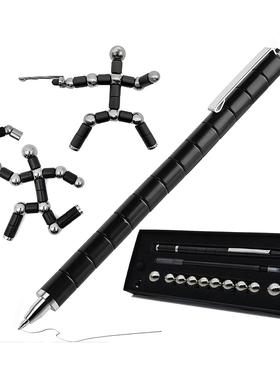 Magnetic Metal Fidget Pen toy Magnet Writing磁性笔减压笔玩具