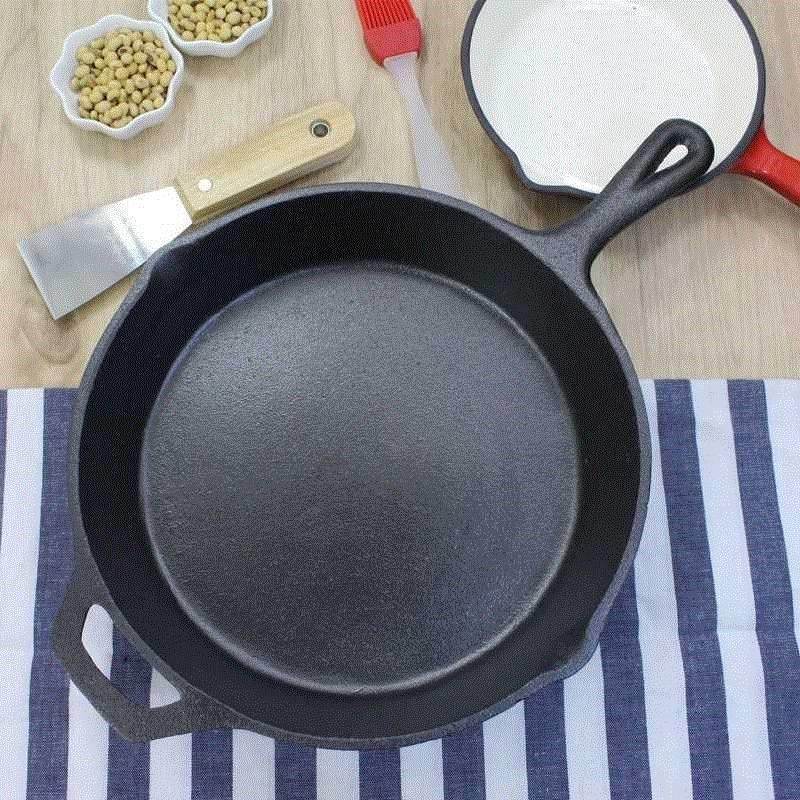 cast iron pan frying pan 24cm30cm nonstick cooker uncoated