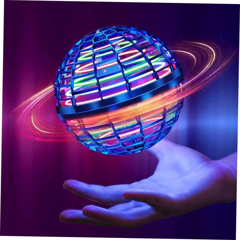 Fingertip Top Aircraft Drone Flying Ball Spinner Toy Hand Co
