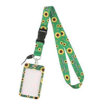 DZ1351 Hidden Disabilities Sunflower Lanyard Id Badge Holder