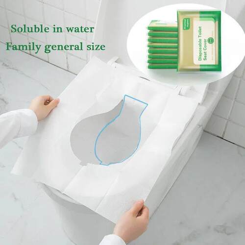 5packs 50pcs/lot Disposable Toilet Seat Cover Waterproof Saf