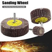 Flap Grinding 6mm 1Pcs Shank Abrasive Sanding Wheel Grit