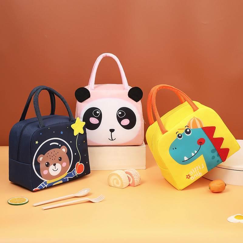 Thermal Insulated Lunch Box Tote Food Small Cooler Bag Pouch