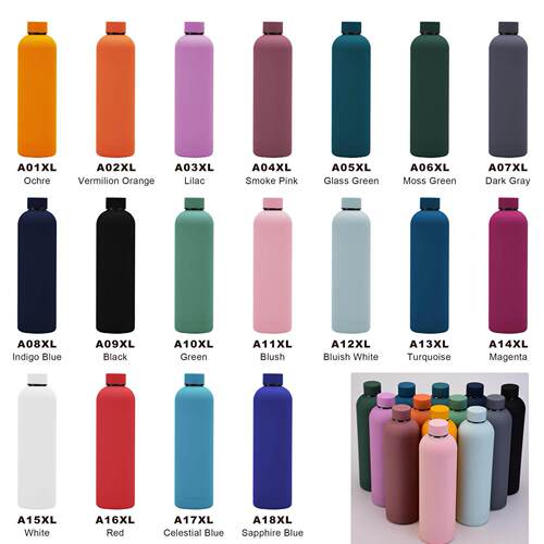500/750/1000ml Double Wall Stainless Steel Vacuum Cup Water