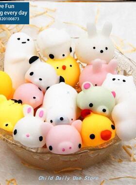 60 PcS SquiShieS Mochi AniMA SquiShy ToyS for KidS PArTy捏捏