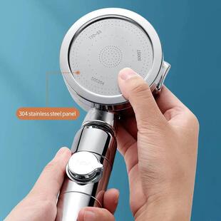 showerhead water purification filter power shower head 3mode