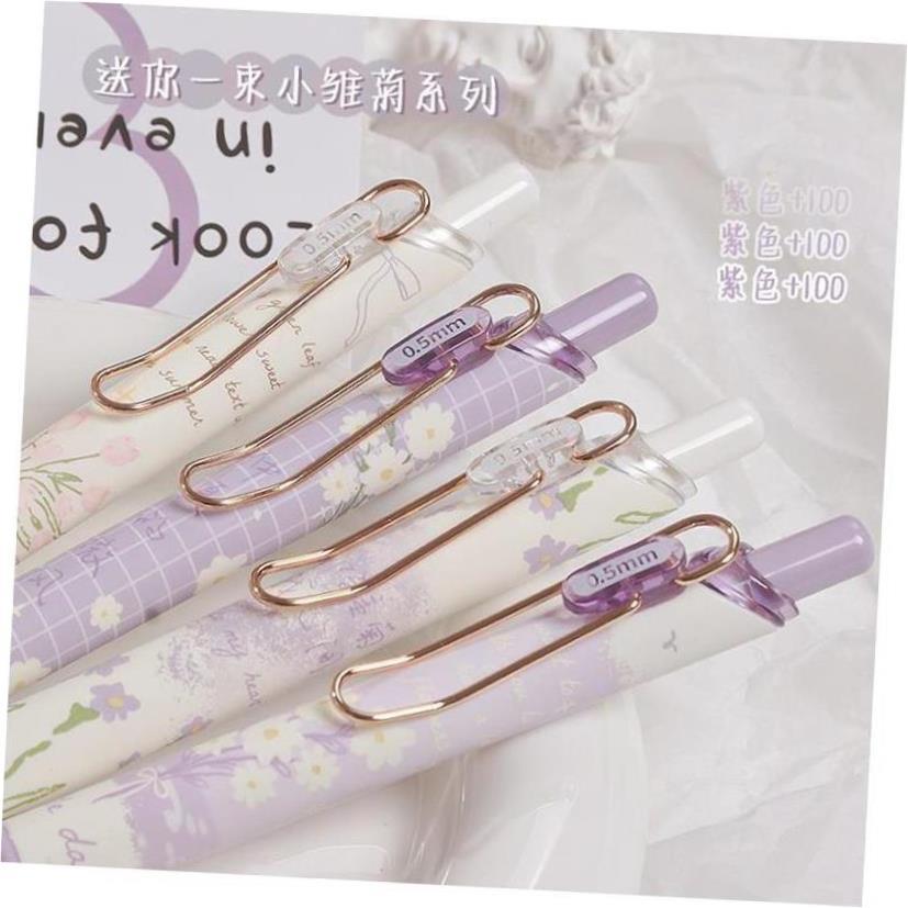 Zoecor 6Pc/Lot Kawaii Gel Pen Set Cute Ballpoint Pens