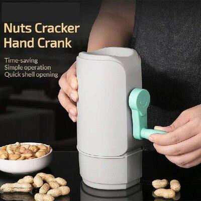 Nuts Cracker Hand Crank Walnut Opening Plier Cutter Small
