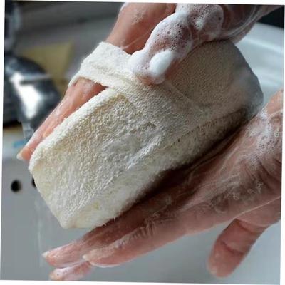 Natural Loofah Shower Rub Exfoliate Bath Sponge Bath Ball He