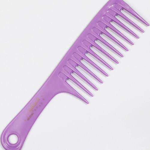 Big hair wide tooth comb curly hair comb super-sized