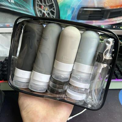 17/4Pcs Travel Bottle Set Leak-Proof Container Portable Refi
