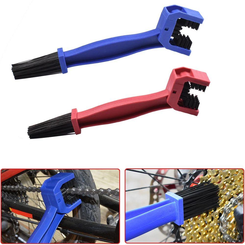 New Cycling Motorcycle Bicycle Chain Clean Brush Gear Grunge