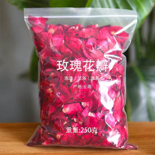 real rose petals dried flower bath petals home bathroom