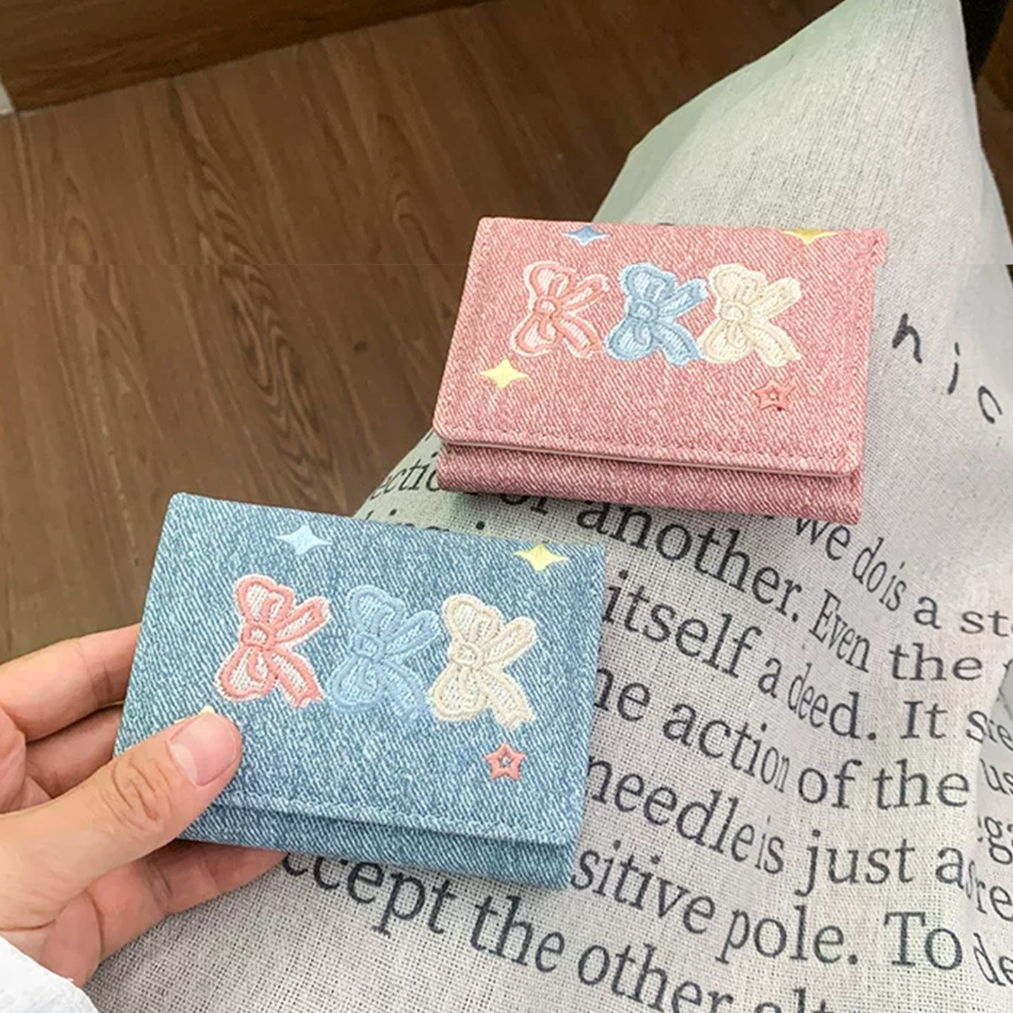 多卡位多功能证据卡包学生零钱夹