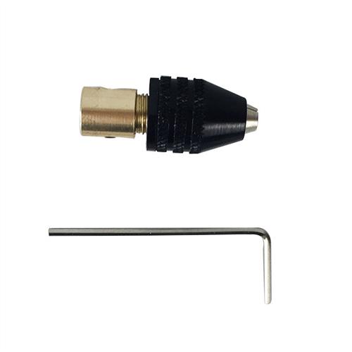 微型电钻钻夹头小电钻钻头夹手电钻小电磨万能钻夹头黄铜夹头