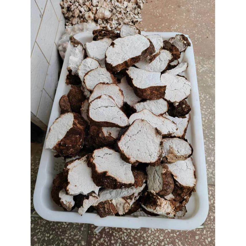 特级苓天然散茯苓块无硫装手白茯苓丁云南滇茯大片工HBB自然晒干
