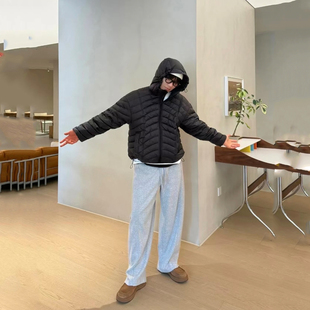 轻量化龟背排骨连帽羽绒服新国标90蓬松度700户外保暖外套男女款