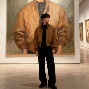 现货】25款90白鸭绒美式飞行员羽绒服防水夹克男士cleanfit外套潮