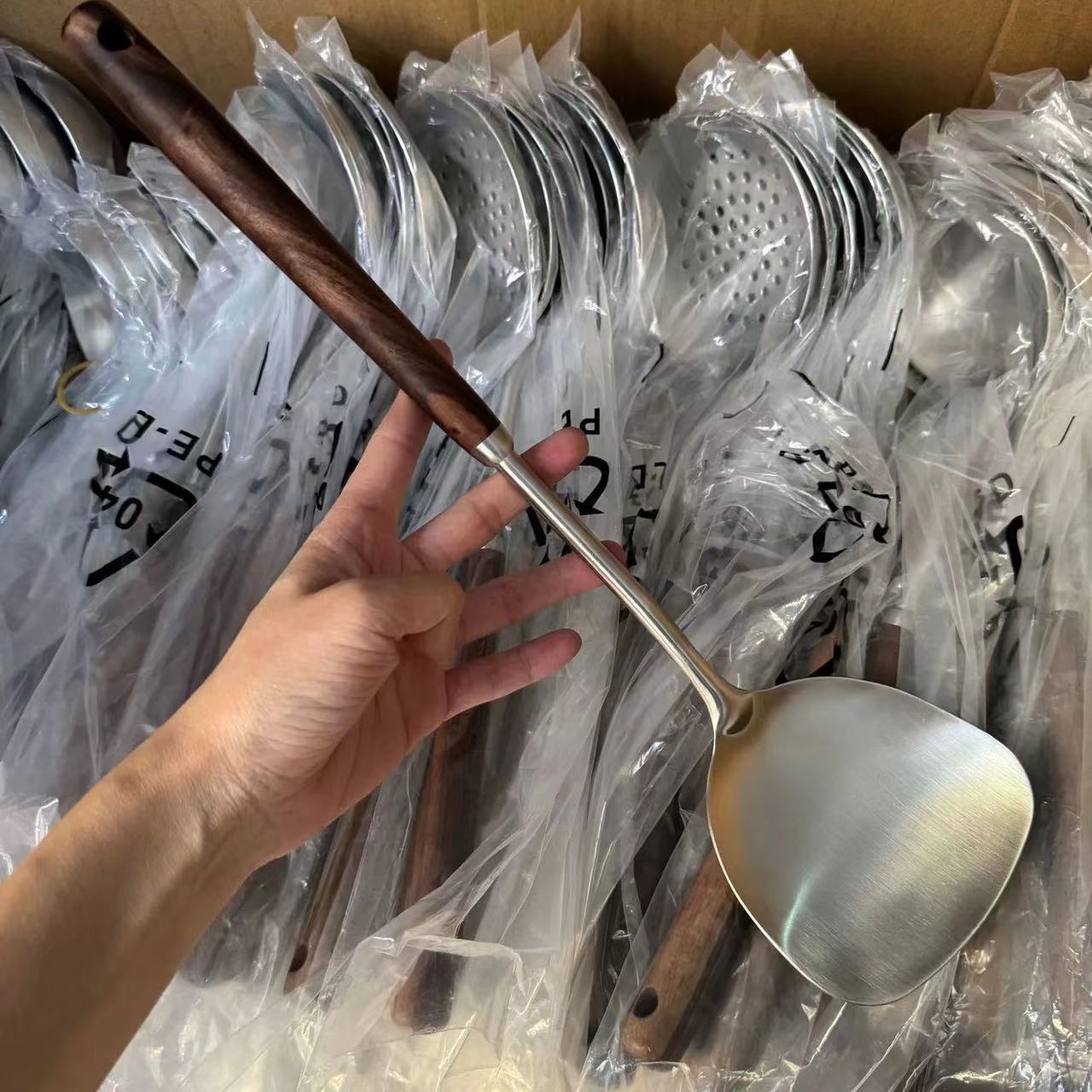 304不锈钢烹饪勺铲套装厨