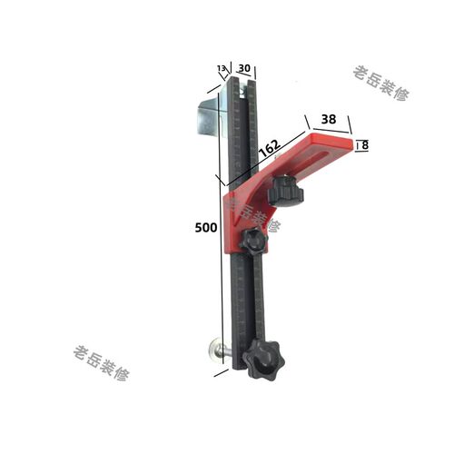 水平仪支架铝合金伸缩杆加厚三脚架挂墙支撑杆激光投线仪配件大全