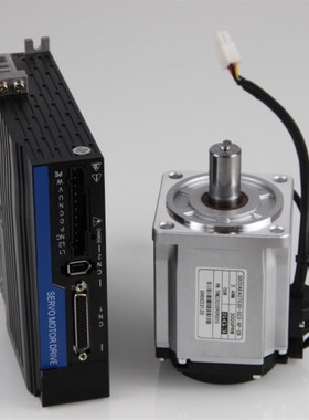 磁编光编400/600W交流驱动器伺服电机套装750W2.3KW60/80/110控制