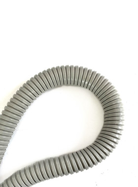 灰色加厚包塑金属软管蛇皮管穿线管电线保护波纹管套O管121620253