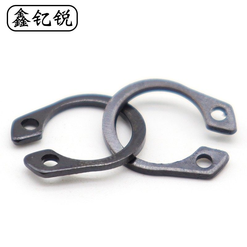 M3-200黑色轴卡A型弹性C型扣环GB894轴用卡簧11/12/15外卡轴承