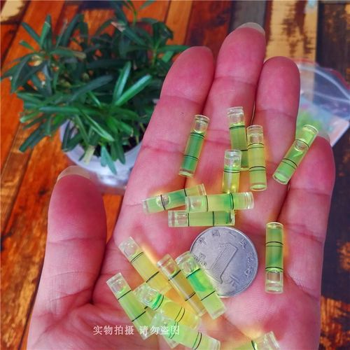 1000个圆柱水泡 迷你水平仪平衡仪相框 片水平尺高精度双线水平仪