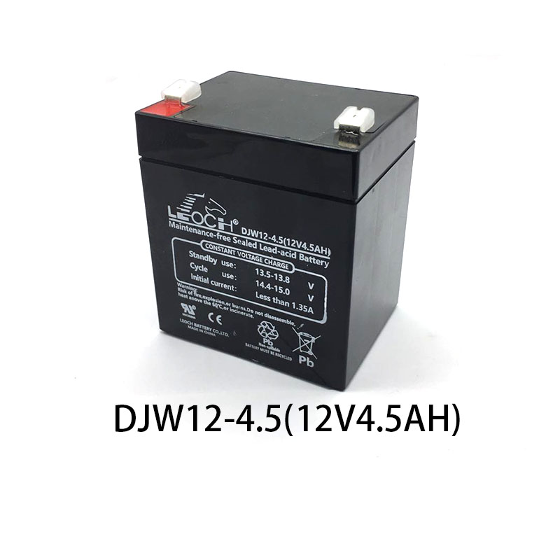 巨人通力电梯配件 轿顶应急电源电瓶 理士蓄电池 12V DJW12-4.5AH