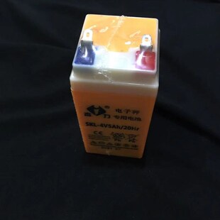 杰力电子秤电池4v台秤电瓶TCS150KG电子称电源充电器充电线