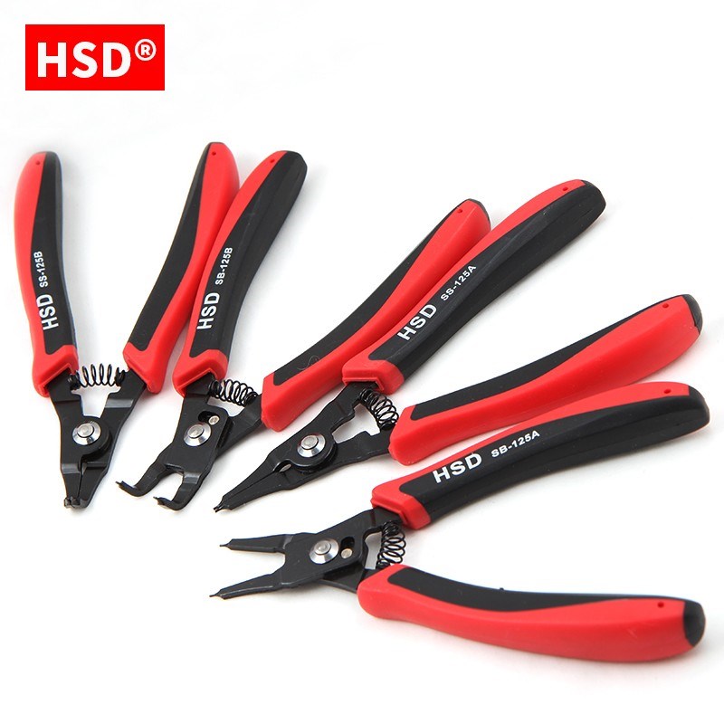 好速达卡簧钳套装扩张钳挡圈钳工业级内外卡直头弯头卡环钳子正品