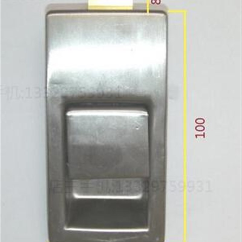 船舶用对装锁 滑动门锁 304不锈钢闸板锁 游艇用锁 厨房锁