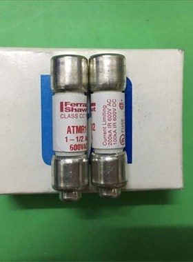 ATMR 12 Ferraz法国罗兰10X38陶瓷熔断器保险丝 12A 600V全新正品