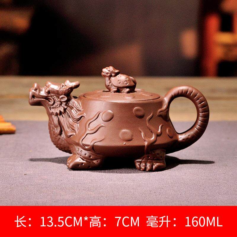 陶瓷茶壸紫砂壶大容量大号泡茶壶手工茶壶单壶陶瓷家用茶具