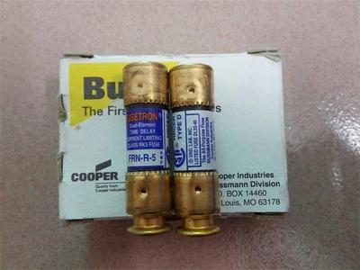 美国BUSSMANN RK5 延时熔断器 FRN-R-1/2/3/4/5/6/7/8/6-1/4 全新