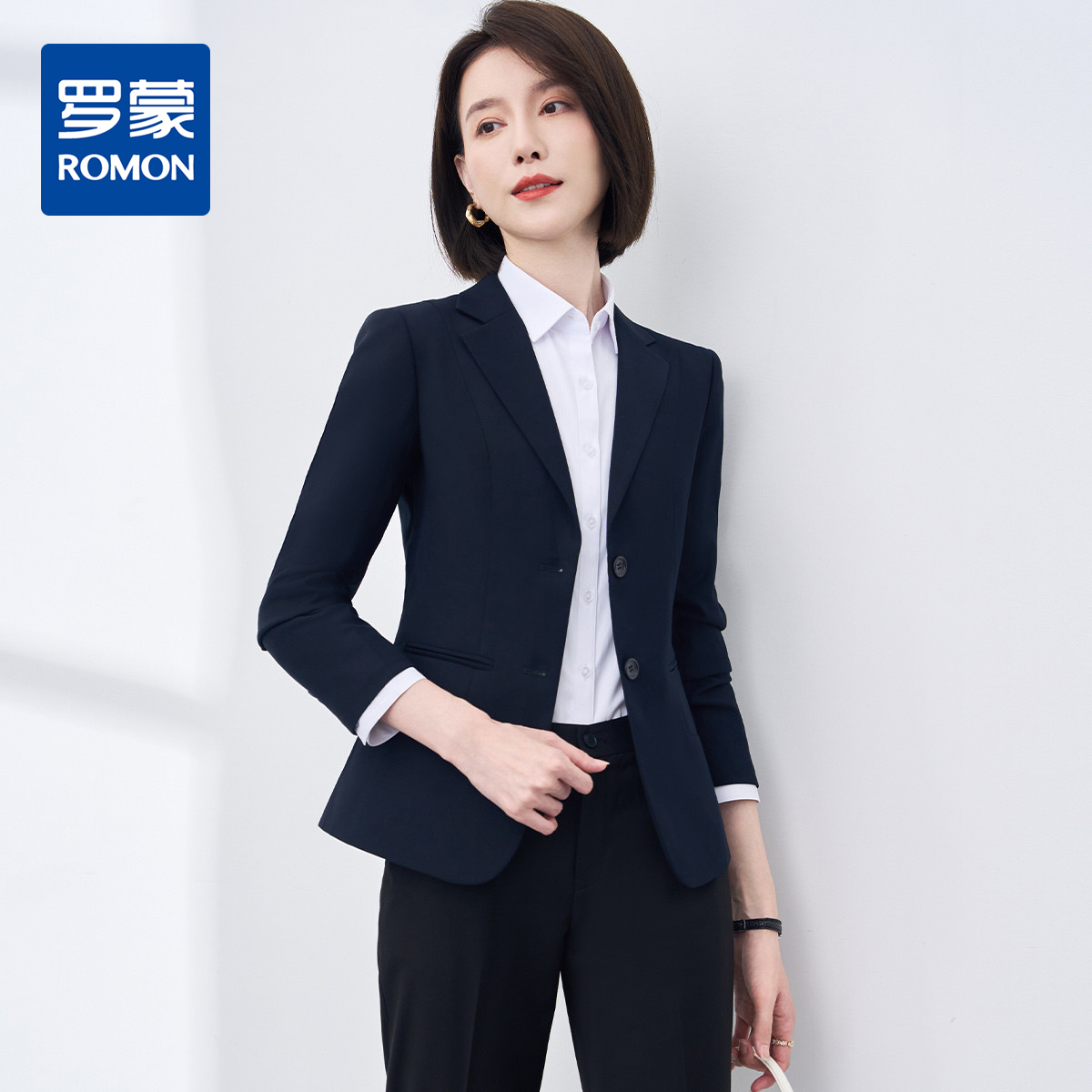春秋商务外套西装罗蒙休闲