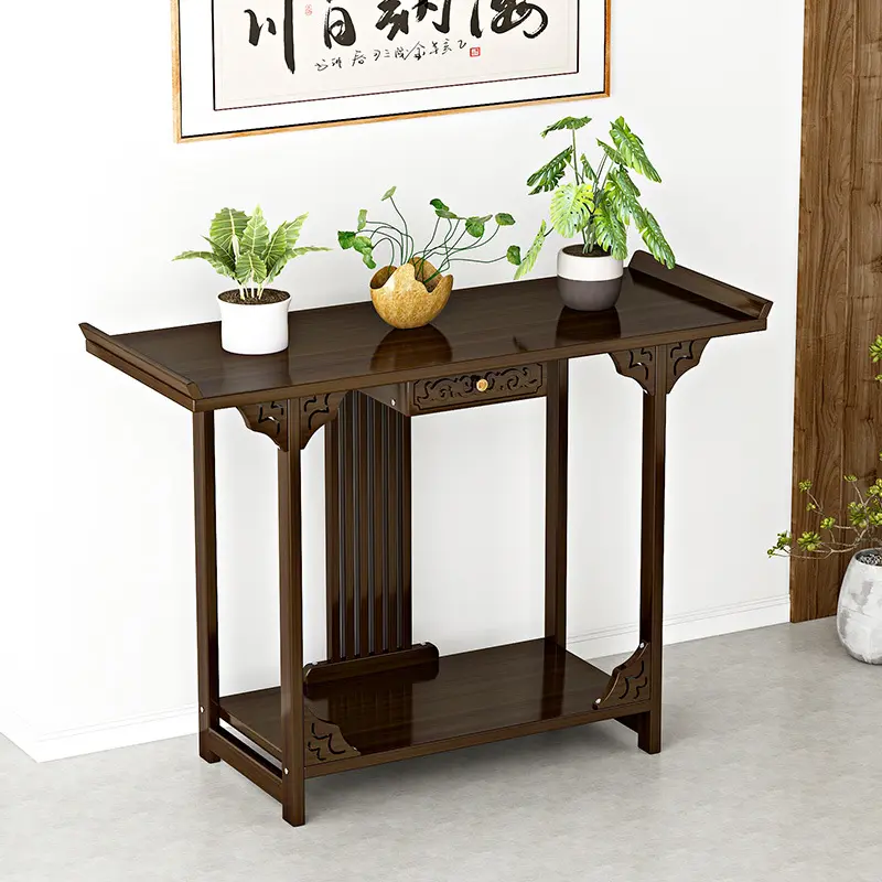 新中式供桌家用香案中堂神台贡桌