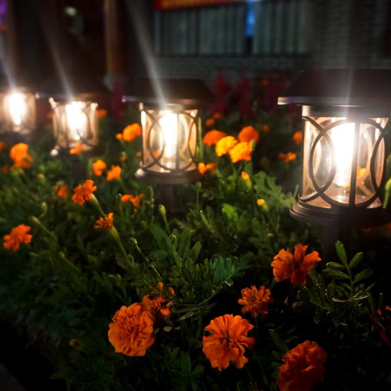 跨太阳能钨院丝坪灯户外防水庭灯草坪灯KW-20220花境园LED草装饰