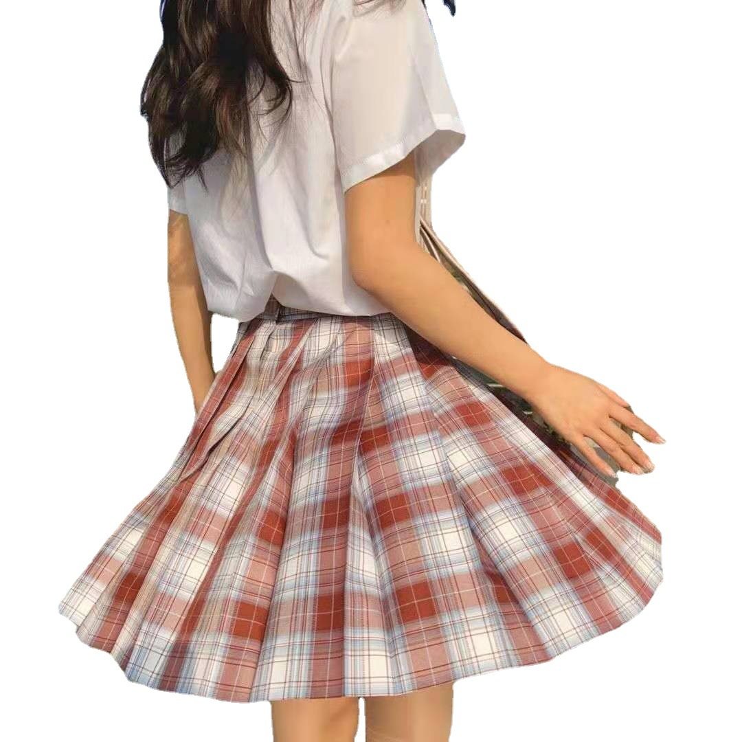 爆款JK学生套装短裙百褶裙女学院风水手服短袖