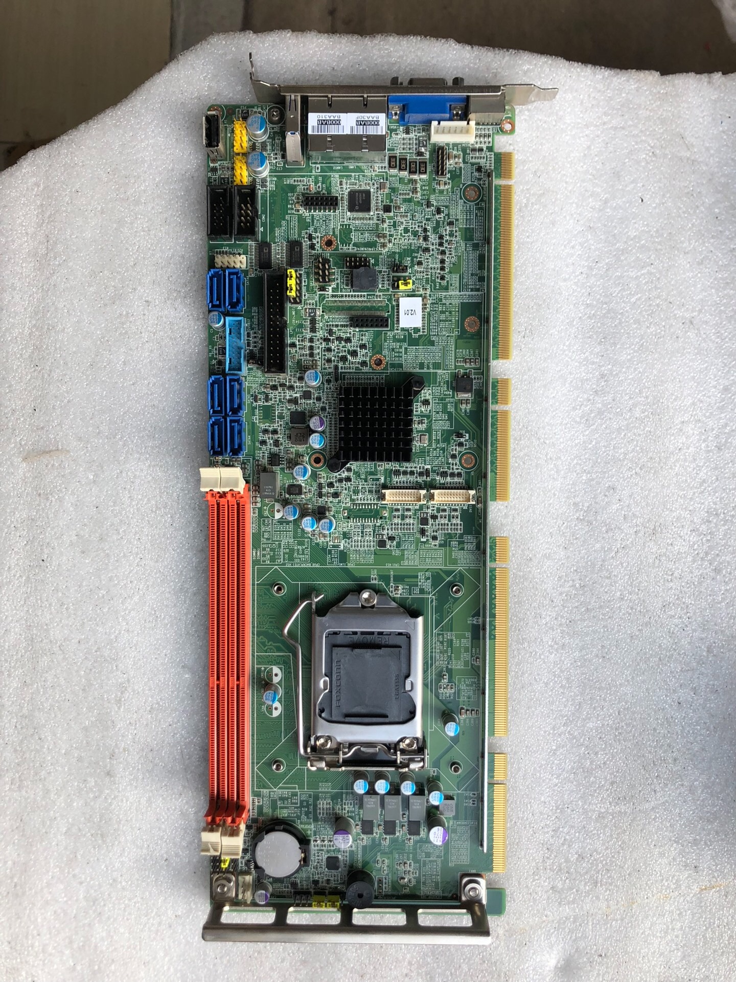 研华PCE-5128长卡主板，九五新四片议价！