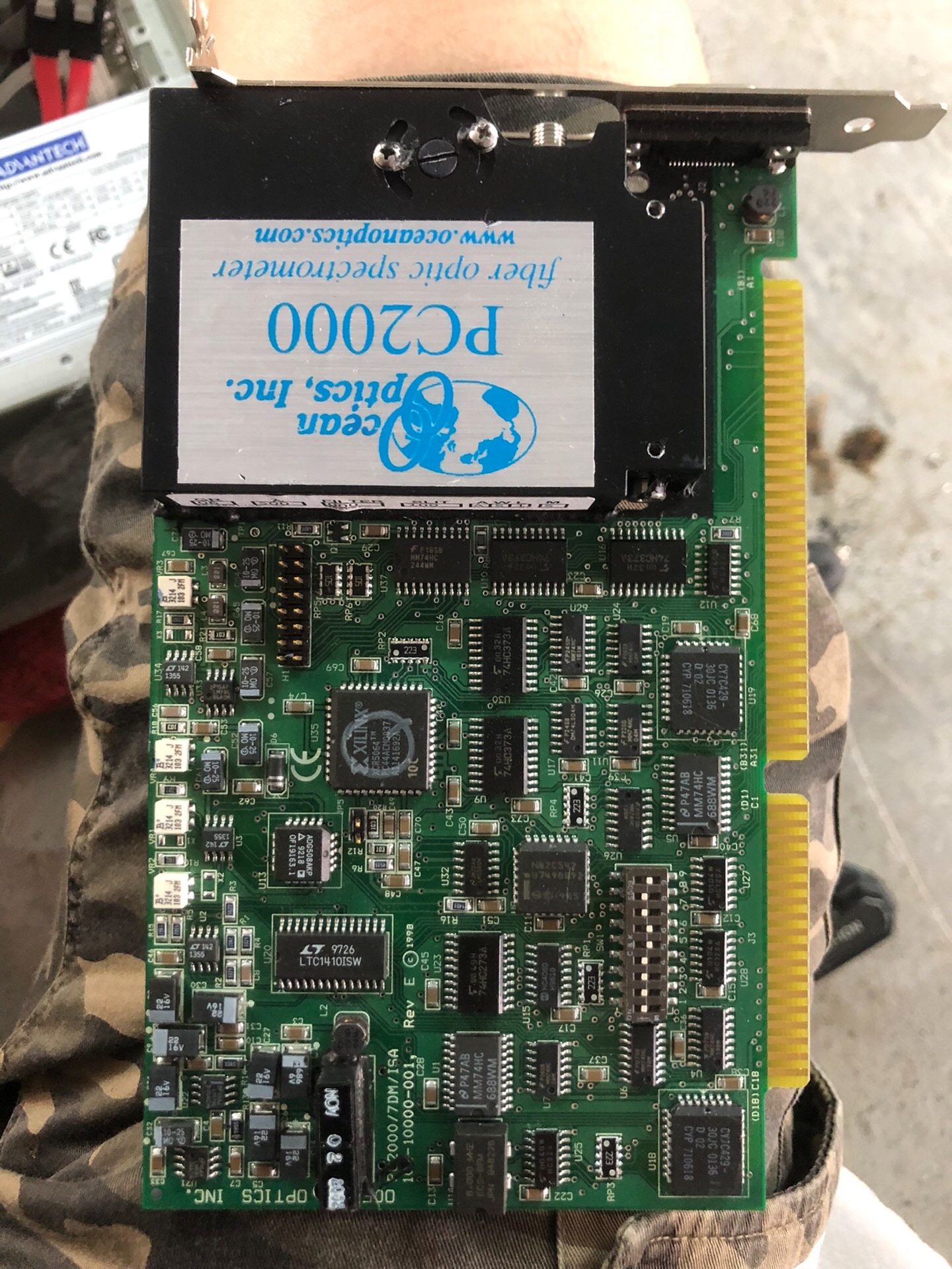 海洋光学光谱仪采集卡，OCEAN OPTICS PC2000议价！